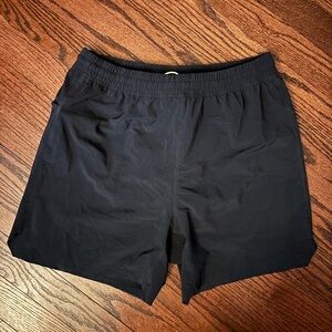 Black Swim Trunks 14”